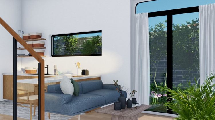 ภาพแบบบ้าน-บ้านเดี่ยว 2 ชั้น