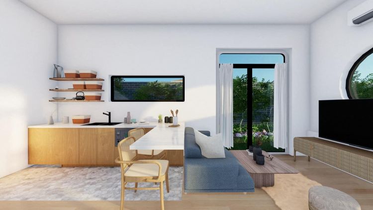 ภาพแบบบ้าน-บ้านเดี่ยว 2 ชั้น