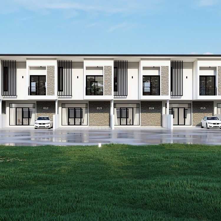 ภาพแบบบ้าน-เดอะ สุขสม ทาวน์