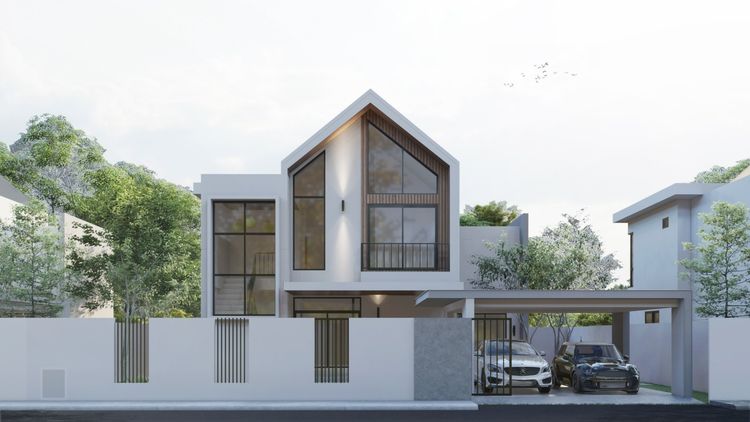 ภาพแบบบ้าน-The Luxury Nordic House