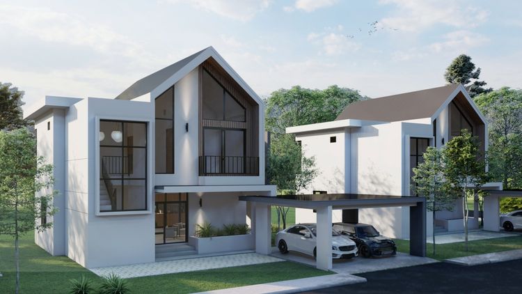 ภาพแบบบ้าน-The Luxury Nordic House