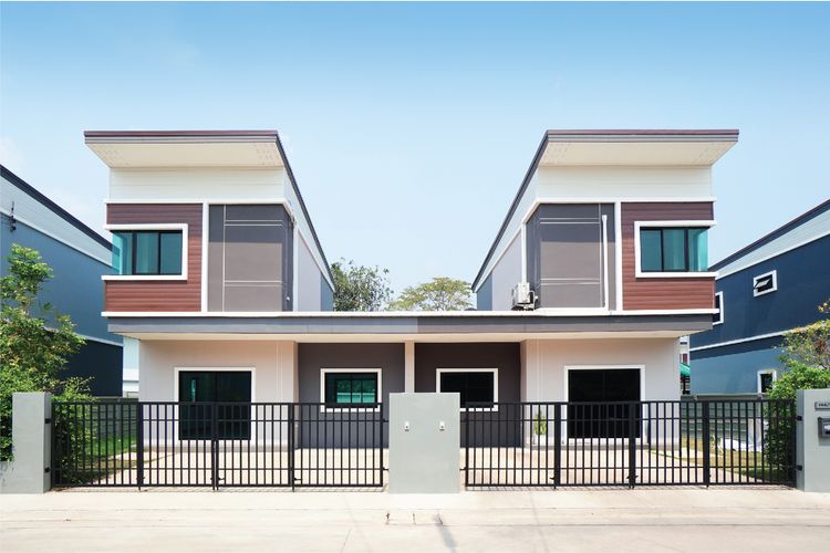 ภาพแบบบ้าน-บ้านเรโทร แฝดเล็ก