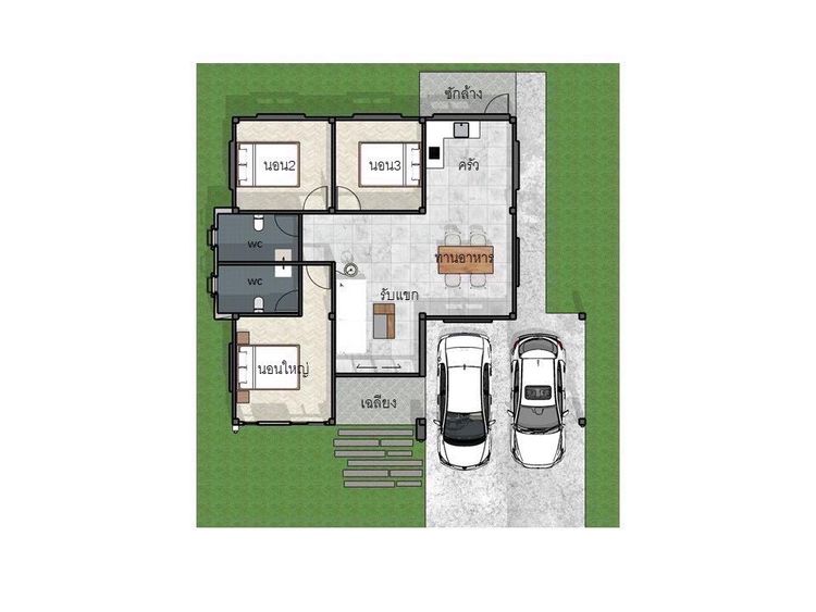 ภาพแบบบ้าน-โครงการบ้าน ปภาวิลเลจ