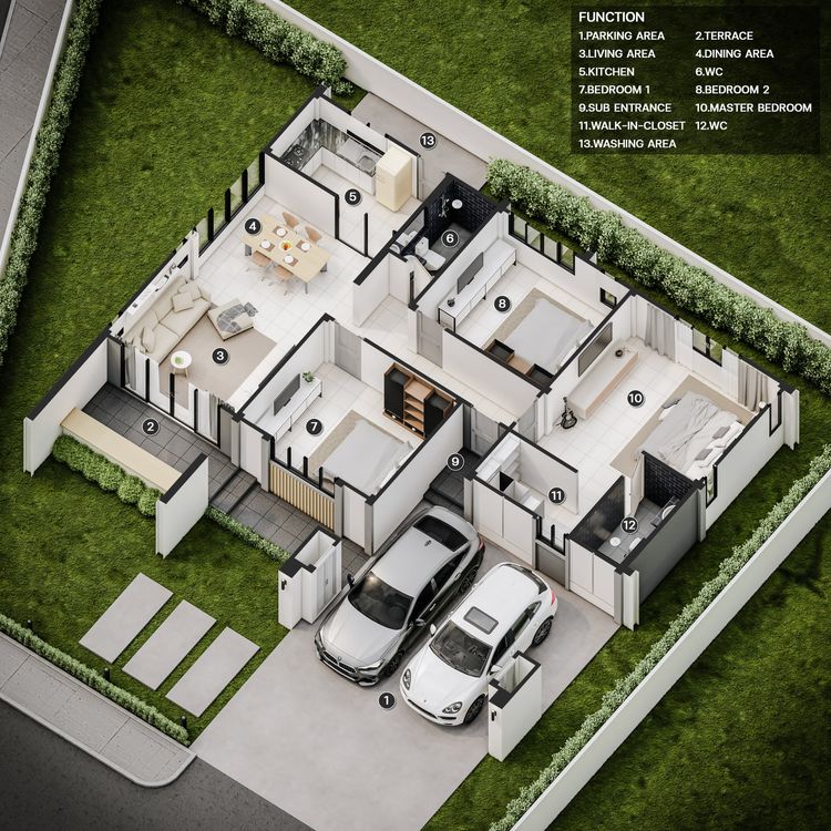 ภาพแบบบ้าน-บ้าน Type C