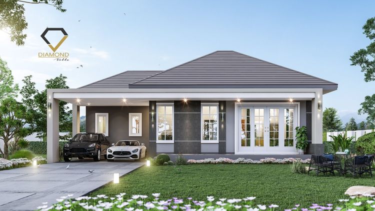 ภาพแบบบ้าน-บ้านเดี่ยว