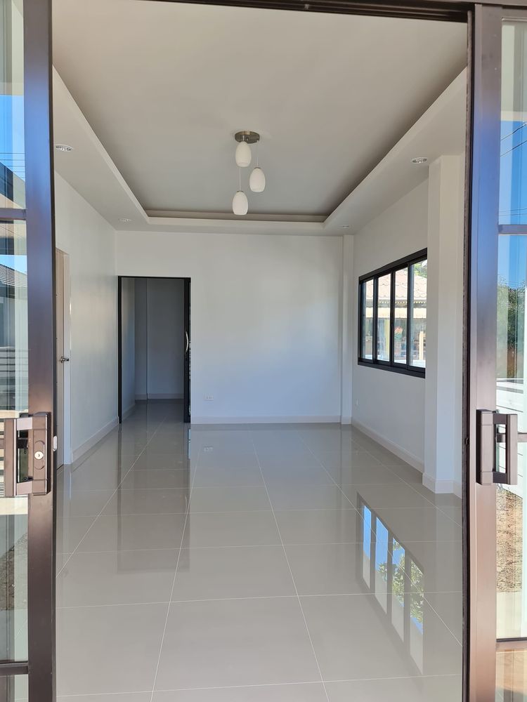 ภาพแบบบ้าน-บ้านเดี่ยวชั้นเดียว 3 ห้องนอน