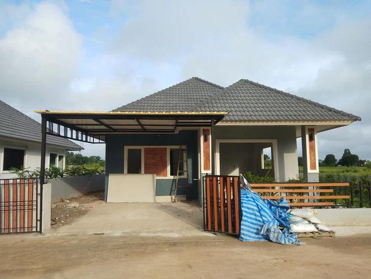 ภาพแบบบ้าน-บ้านเดี่ยวริมชายเมืองขอนแก่น