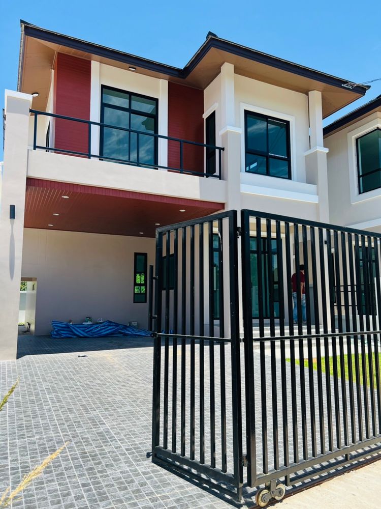 ภาพแบบบ้าน-บ้านเดี่ยว 2 ชั้น