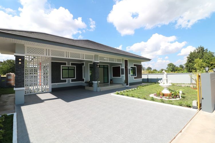 ภาพแบบบ้าน-บ้านเดี่ยวชั้นเดียว-คอนเทมโพรารี่