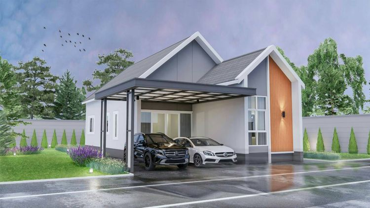 ภาพแบบบ้าน-บ้านเดี่ยว A