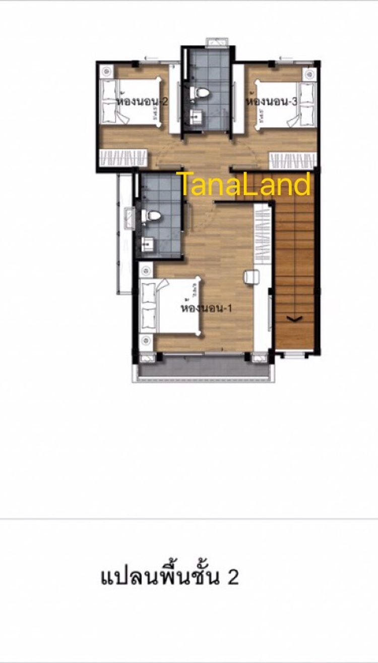 ภาพแบบบ้าน-บ้านเดี่ยว2ชั้น ทรงสไตล์ Modern Tropical