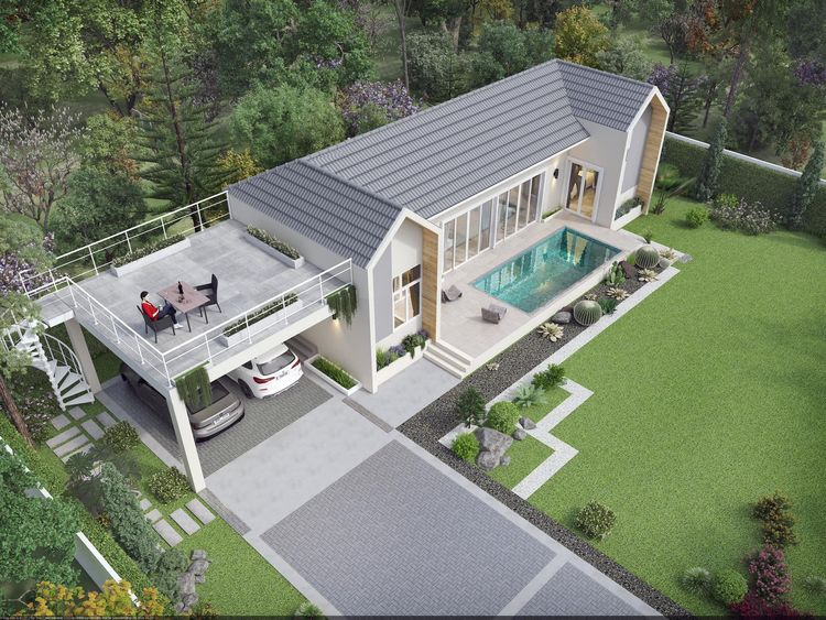 ภาพแบบบ้าน-โมเดิร์น นอร์ดิก