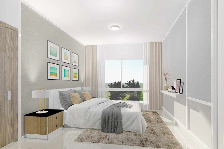 ภาพแบบบ้าน-ห้อง 40ตร.ม.