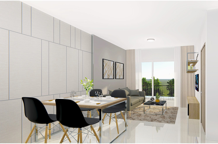 ภาพแบบบ้าน-ห้อง 40ตร.ม.