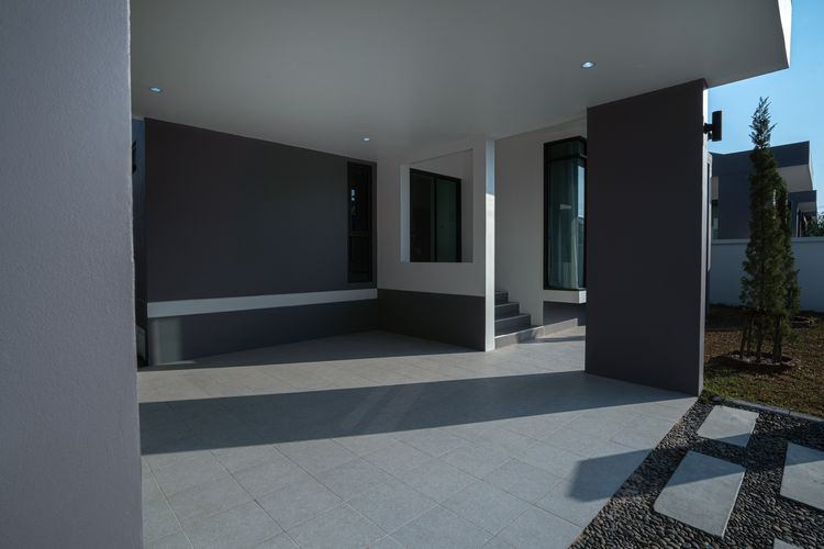 ภาพแบบบ้าน-บ้านเดี่ยวชั้นเดียว 3 ห้องนอน