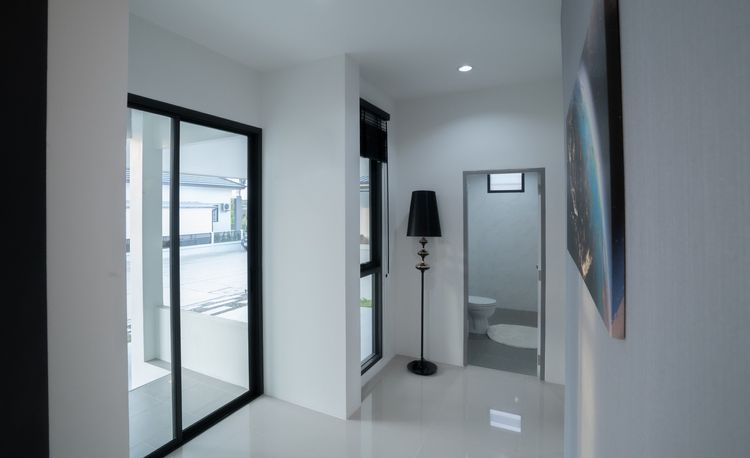 ภาพแบบบ้าน-บ้านเดี่ยวชั้นเดียว 3 ห้องนอน