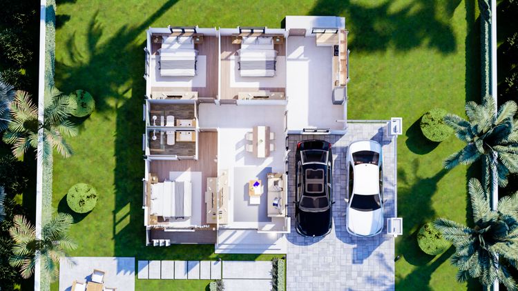 ภาพแบบบ้าน-บ้านเดี่ยวสไตล์ ปั้นหยา