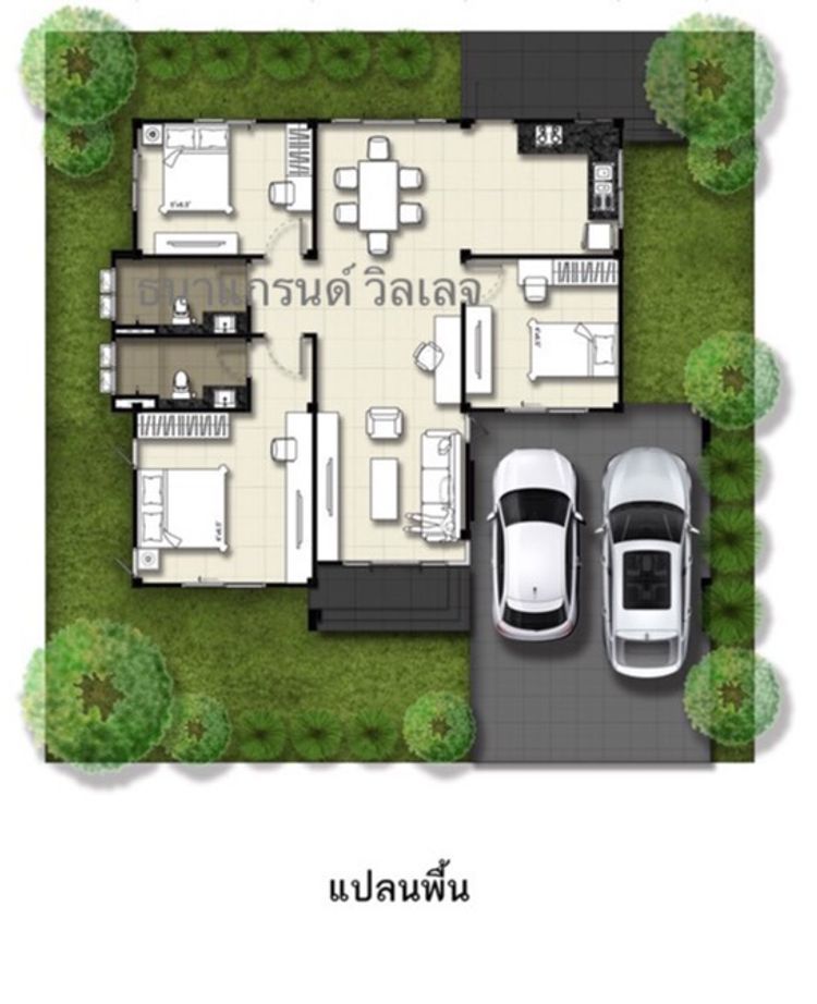 ภาพแบบบ้าน-บ้านเดี่ยวธนาแกรนด์