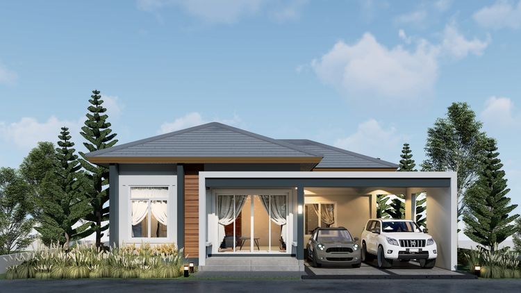 ภาพแบบบ้าน-บ้านเดี่ยว