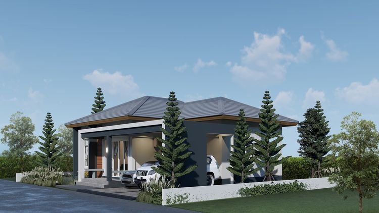 ภาพแบบบ้าน-บ้านเดี่ยว