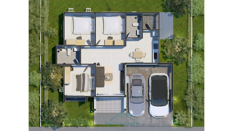 ภาพแบบบ้าน-บ้านเดี่ยว