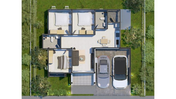 ภาพแบบบ้าน-บ้านเดี่ยว