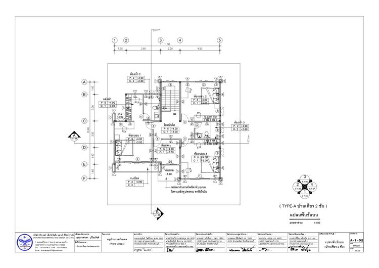 ภาพแบบบ้าน-Type C บ้านเดี่ยว 2 ชั้น