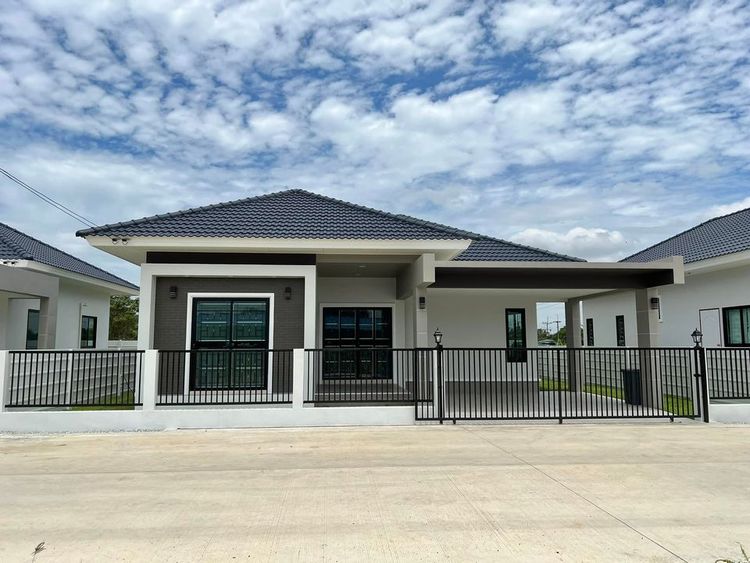 ภาพแบบบ้าน-บ้านชั้นเดียว