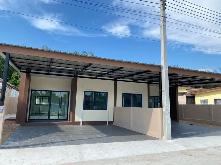 ภาพแบบบ้าน-บ้านแฝดชั้นเดียว