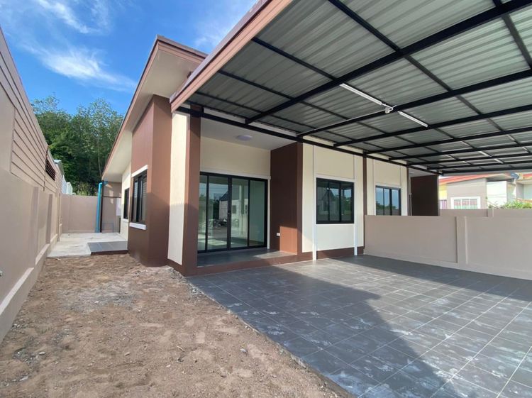 ภาพแบบบ้าน-บ้านแฝดชั้นเดียว