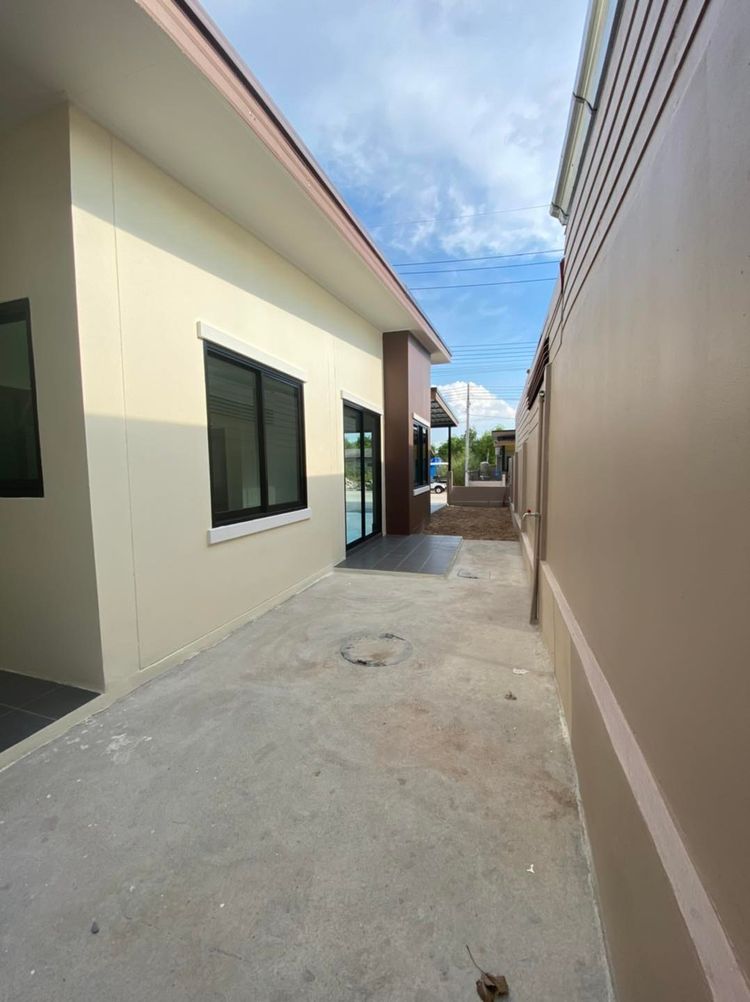 ภาพแบบบ้าน-บ้านแฝดชั้นเดียว