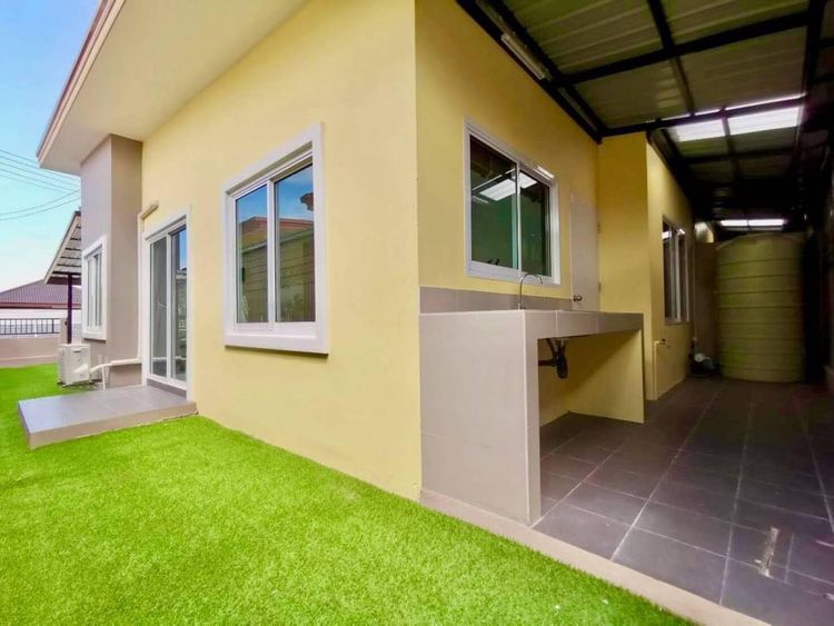 ภาพแบบบ้าน-บ้านทาวน์เฮาส์ชั้นเดียว