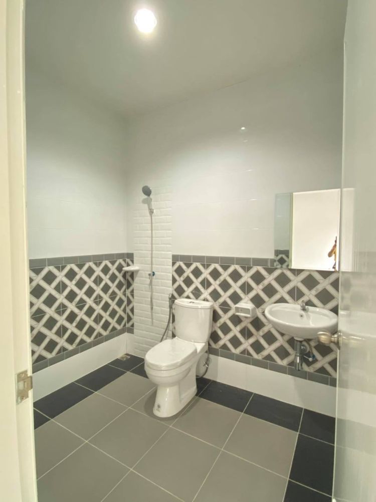 ภาพแบบบ้าน-บ้านทาวน์เฮาส์ชั้นเดียว