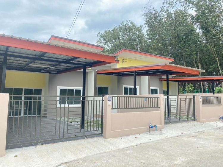 ภาพแบบบ้าน-บ้านทาวน์เฮาส์ชั้นเดียว