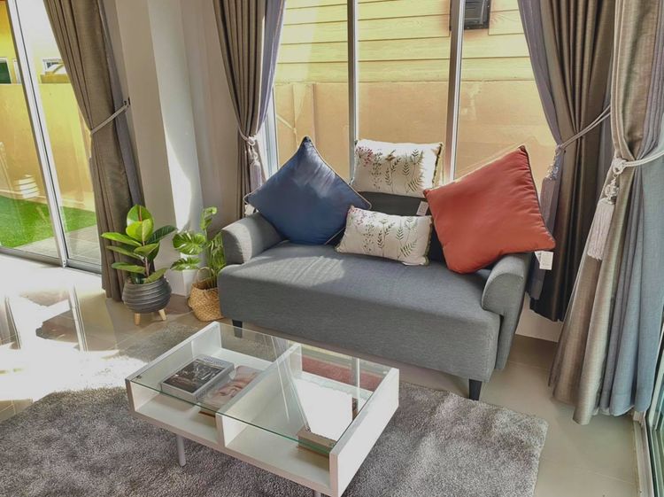 ภาพแบบบ้าน-บ้านทาวน์เฮาส์ชั้นเดียว