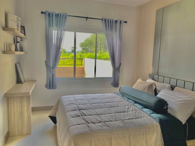 ภาพแบบบ้าน-บ้านทาวน์เฮาส์ชั้นเดียว