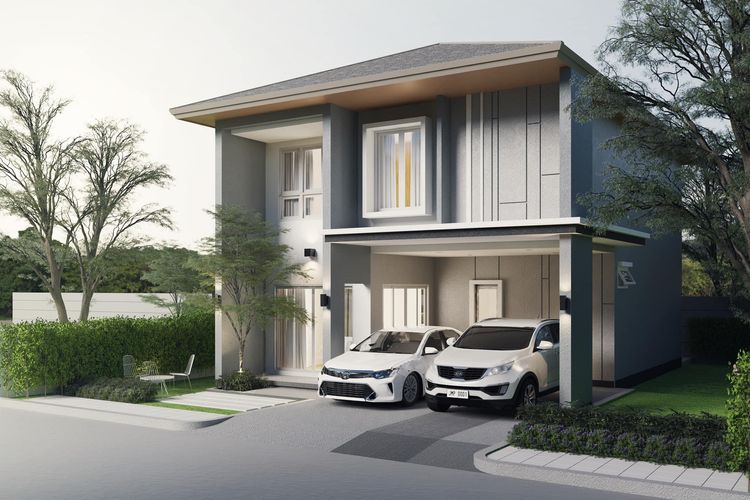 ภาพแบบบ้าน-บ้านเดี่ยว