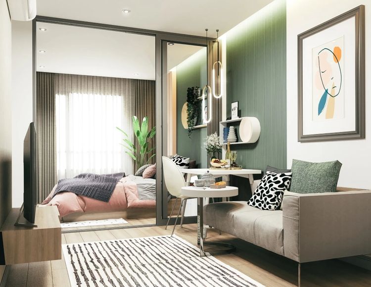 ภาพแบบบ้าน-1 Bedroom Plus (Type D)