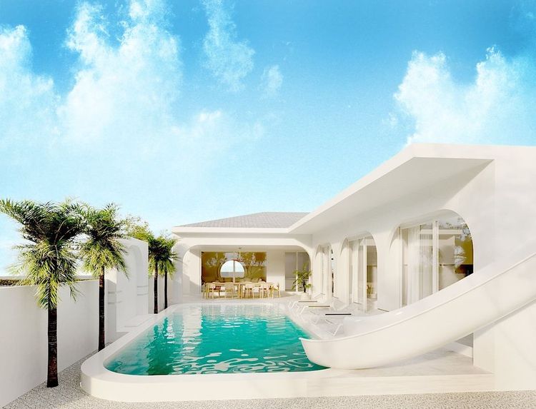 ภาพแบบบ้าน-คาบาน่า พูลวิลล่า