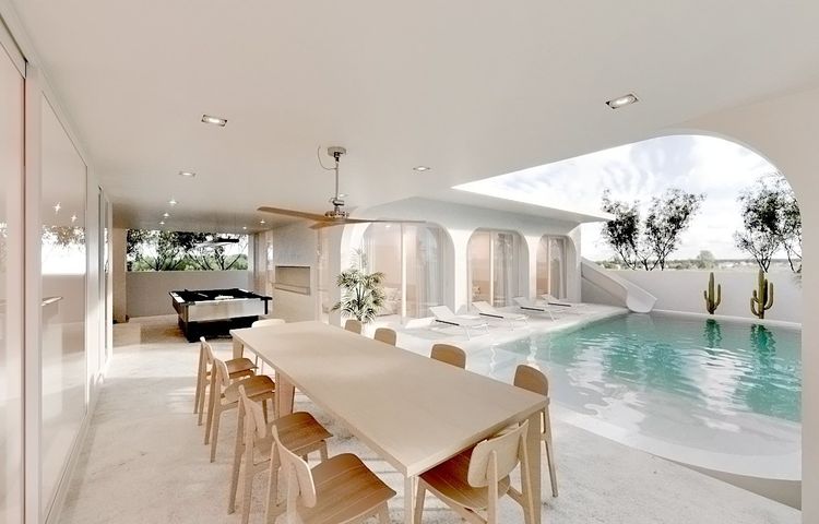 ภาพแบบบ้าน-คาบาน่า พูลวิลล่า