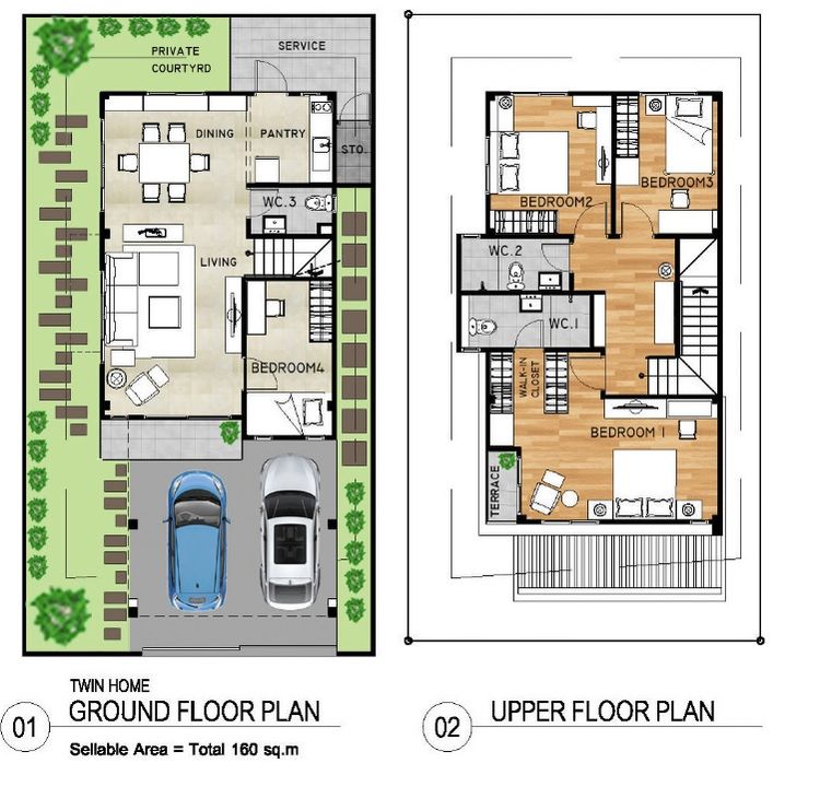 ภาพแบบบ้าน-บ้านแฝด  A2