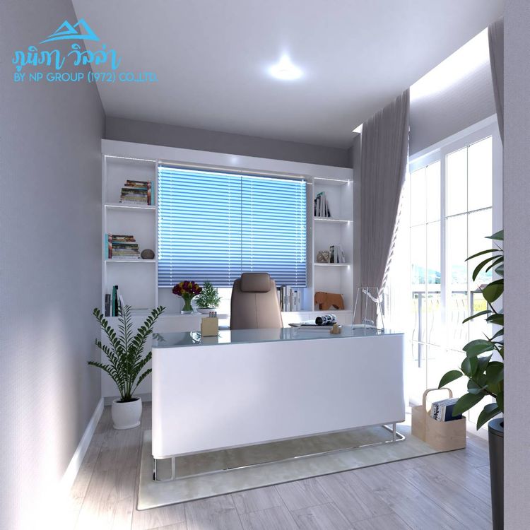 ภาพแบบบ้าน-บ้านเดี๋ยว 2 ชั้น