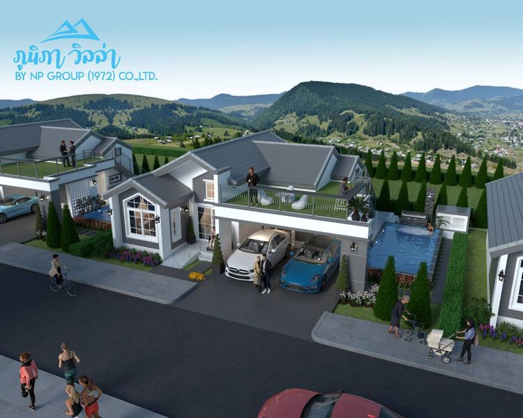 ภาพแบบบ้าน-บ้านเดี่ยว 1 ชั้น