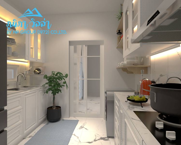 ภาพแบบบ้าน-บ้านเดี่ยว 1 ชั้น