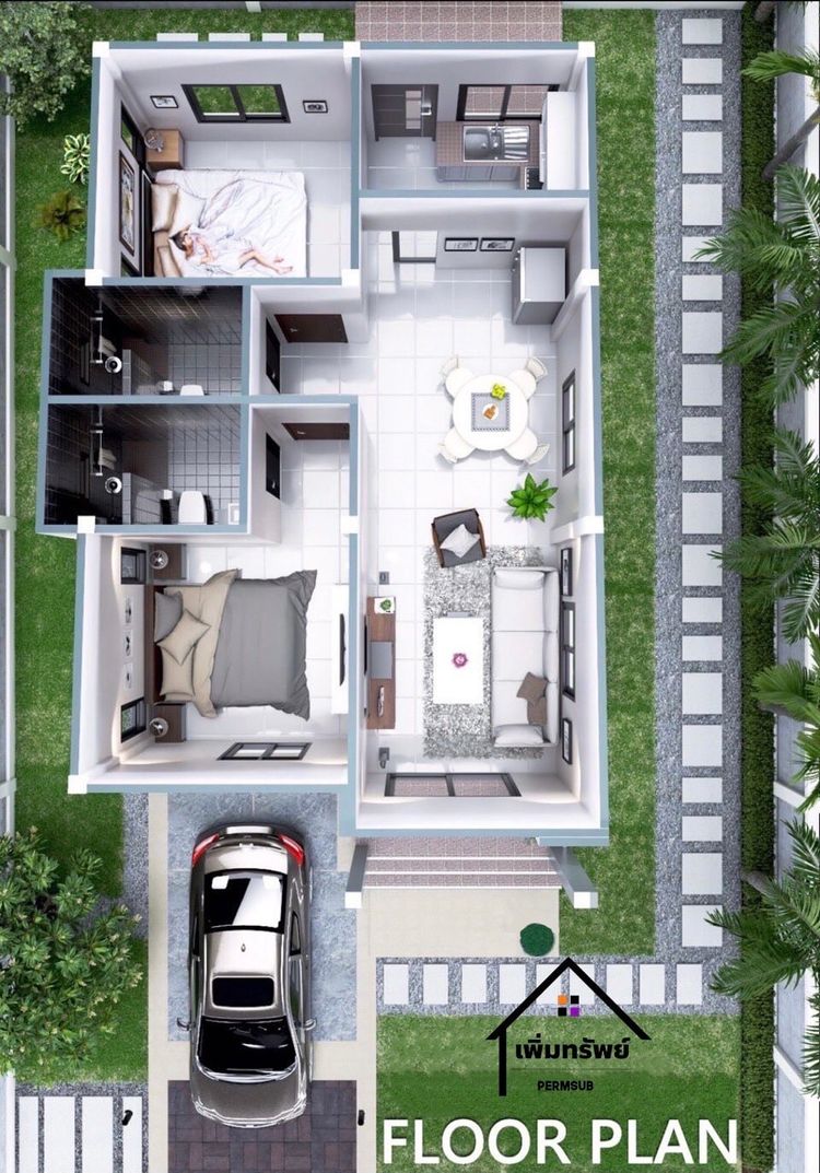 ภาพแบบบ้าน-บ้านเพิ่มทรัพย์