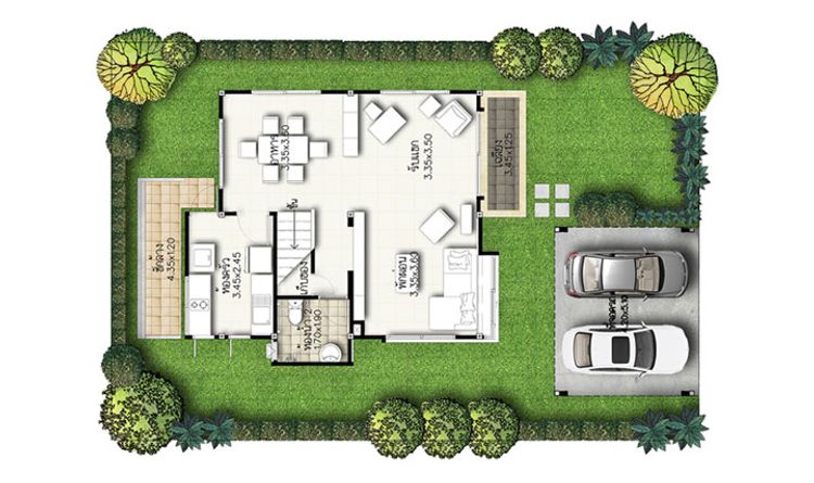 ภาพแบบบ้าน-ศุภนัช