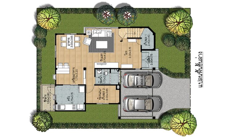 ภาพแบบบ้าน-ศุภดรัล