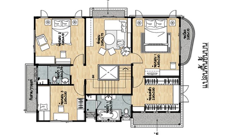 ภาพแบบบ้าน-ศุภหทัย