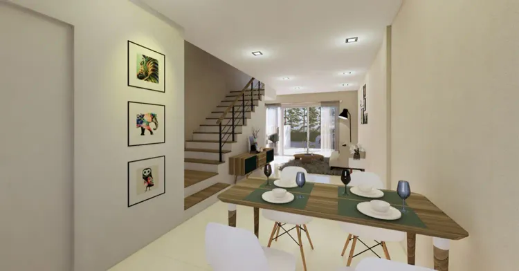 ภาพแบบบ้าน-ทาวน์โฮมสองชั้น Type A