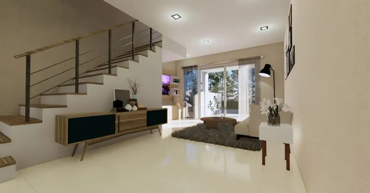 ภาพแบบบ้าน-ทาวน์โฮมสองชั้น Type A